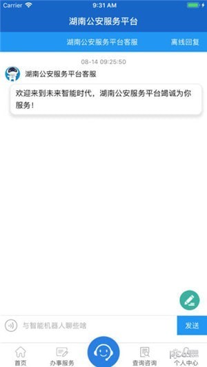 湖南公安服务平台下载