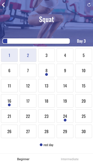 30天深蹲挑战iOS