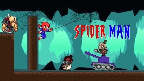 蜘蛛英雄绳索超人游戏