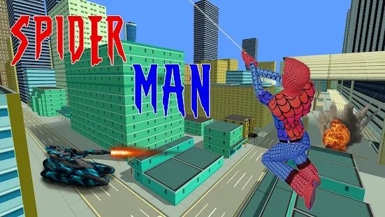 蜘蛛英雄绳索超人游戏