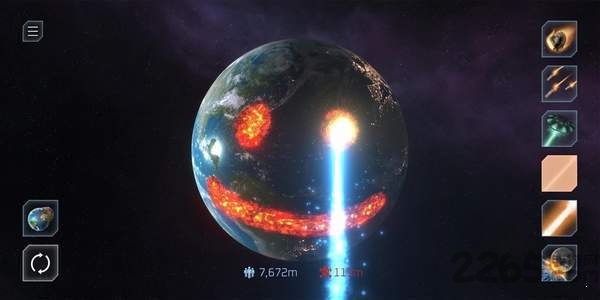 星球爆炸模拟器中文汉化版(solar smash)