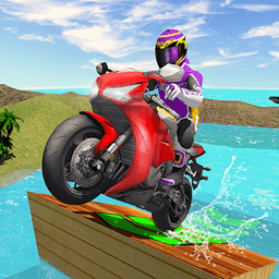 摩托车水上冲浪游戏