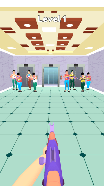 电梯突击队小游戏(elevator fight)