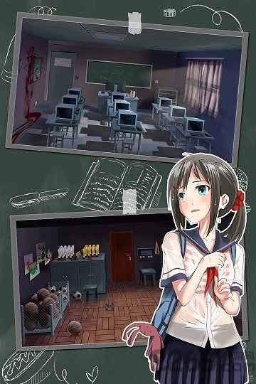 密室逃脱绝境系列5萝莉校园九游游戏下载