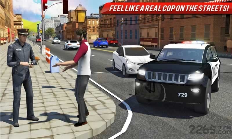 罪犯都市警车模拟驾驶手机游戏