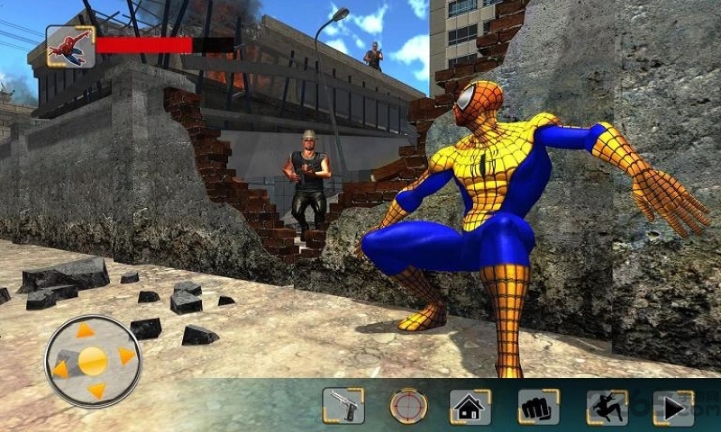 超级蜘蛛英雄任务游戏
