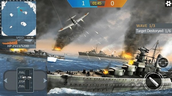 军舰海战单机游戏