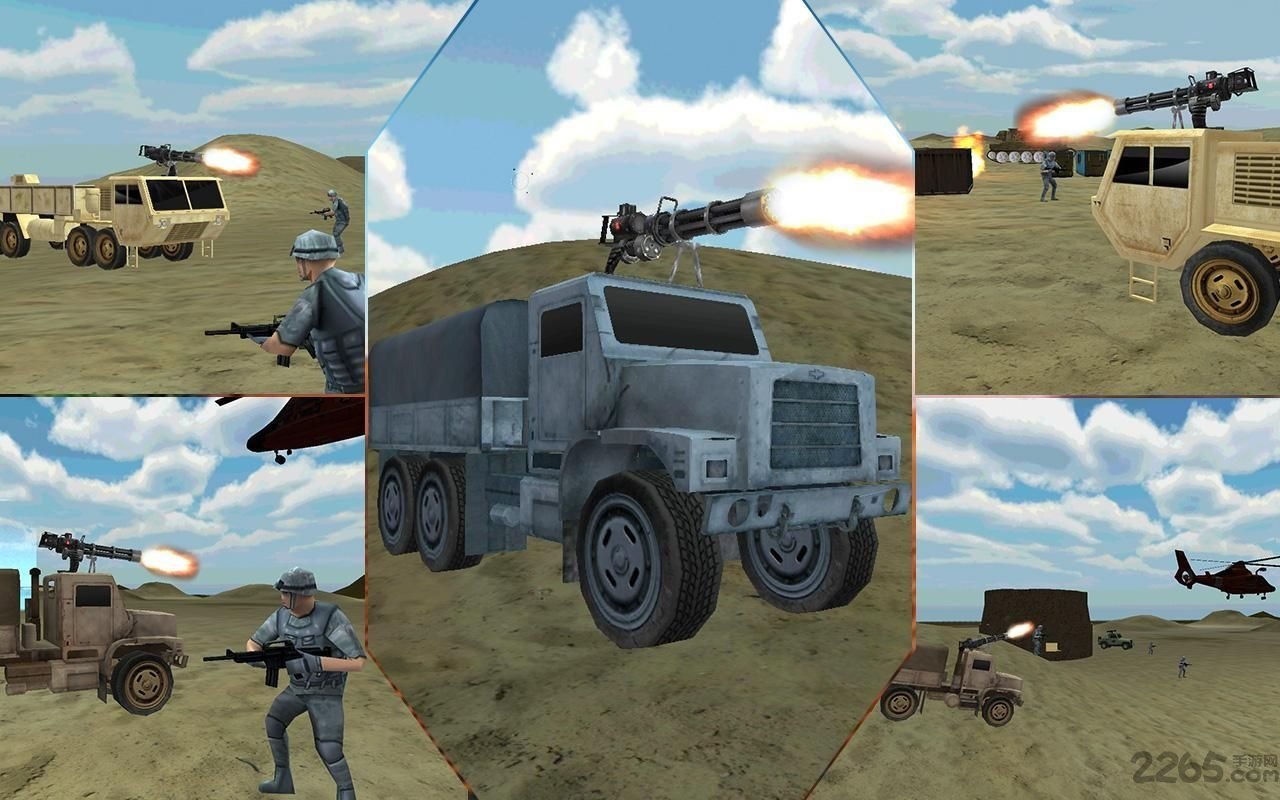 沙漠军事基地战争卡车中文版