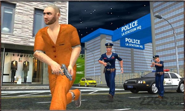 洛杉矶警察追逐逃跑囚犯模拟器手游